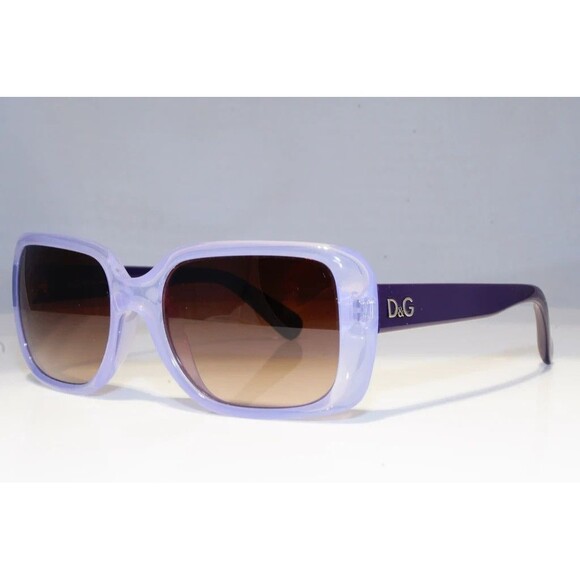 NEW Dolce & Gabbana Womens Sunglasses Purple Square D&G 8067 1634/13 18-56-135 - Picture 1 of 16
